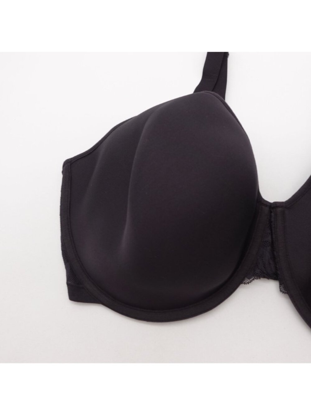 NEW Bali Breathe Lightweight T-Shirt Bra Black Size 34DD DF7592 Neutral - Picture 3 of 6